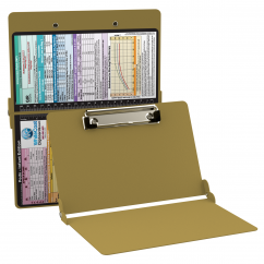 WhiteCoat Clipboard® - Tactical Brown Pediatric Infant Edition